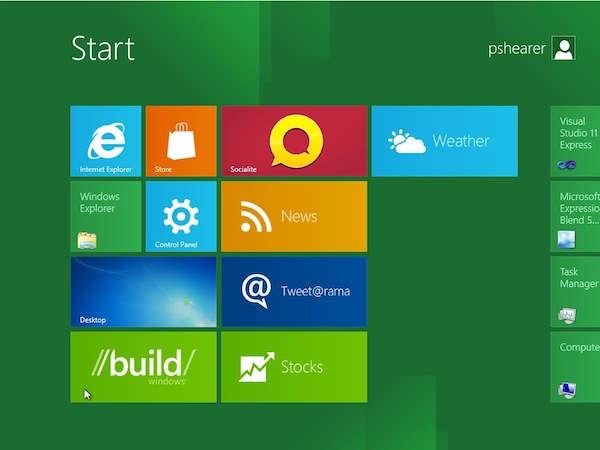 Windows 8 Metro UI