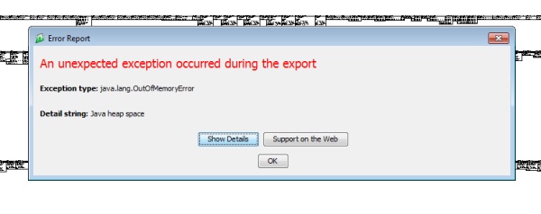 Sql Power Architect Java Heapspace Error