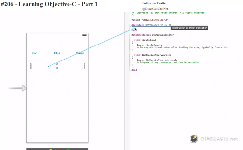 Sample Action Screen from my Learning Objective-C Part 1 Dimecast Sample Action Screen from my Learning Objective-C Part 1 Dimecast
