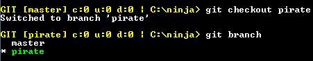 Switch to the Pirate Branch