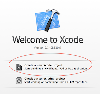 Xcode New Project