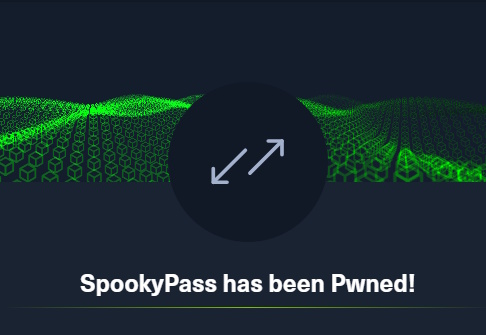SpookyPass Pwned Success Message